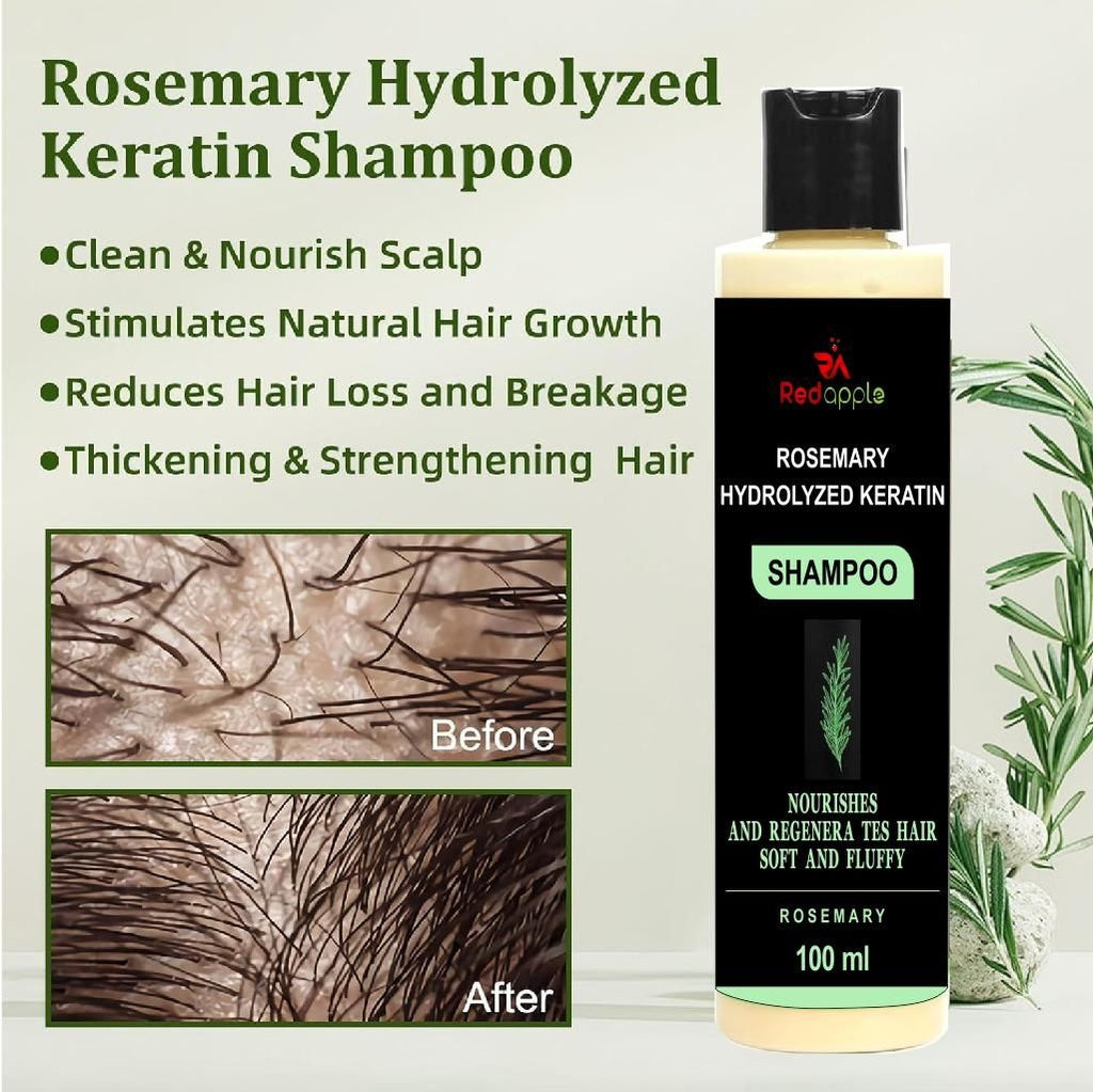 Rosemary Keratin Shampoo [pack of 2]